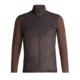 Icebreaker Descender Hybrid Jacket - Mens,Walnut/Bronze Heather, Small, 104280-201-S