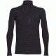 Icebreaker Descender Long Sleeve Half Zip - Men's-Black/Black-Medium