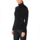 Icebreaker Elemental Long Sleeve Zip - Womens, Black, Small, 104895001S