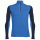 Icebreaker Factor Long Sleeve Half Zip Tee - Men's-Pelorus/Admiral-Small