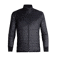Icebreaker Helix Long Sleeve Zip, Black/Jet Hthr, 2XL, 103431-005-XXL