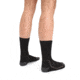 Icebreaker Hike+ Light Crew Socks - Men's, Black/Mink/Monsoon, Medium, IB105103285M