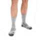 Icebreaker Hike+ Light Crew Socks - Mens, Blizzard Heather, Medium, IB105103017M