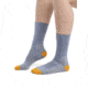Icebreaker Hike+ Light Crew Socks - Womens, Kyanite/Solar/Ether, Medium, IB105099976M