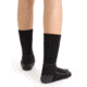 Icebreaker Hike+ Light Medium Crew Socks - Womens, Black/Monsoon/Mink, Small, IB105097272S