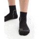 Icebreaker Hike+ Light Mini Socks - Mens, Jet Heather, Medium, IB105102002M