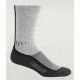 Icebreaker Hike Lite Crew Sock Clearance - Women's-2 PAIR Silver/Oil/Brazil-Medium