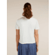 Icebreaker Merino 150 Tech Lite Short Sleeve Crop NZ Flora T-Shirt - Womens