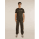 Icebreaker Merino 150 Tech Lite Short Sleeve Range Stripes T-Shirt - Mens