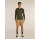 Icebreaker Merino 200 Oasis Long Sleeve Crewe Thermal Top - Mens