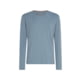 Icebreaker Merino 200 Oasis Long Sleeve Crewe Thermal Top - Men's, Flint Blue, Medium, IB1043650L2M
