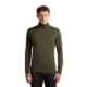 Icebreaker Merino 200 Oasis Long Sleeve Half Zip Thermal Top - Men's, Dk Loden, Small, IBB043670L1100S000