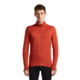 Icebreaker Merino 260 Tech Long Sleeve Half Zip Thermal Top - Men's, Agate, Extra Large, IBB043720GS10XL000