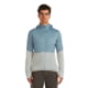 Icebreaker Merino Blend 200 RealFleece Descender Long Sleeve Zip Hoodie - Men's, Flint Blue/Proto Grey, Medium, IBBA56VZ0KZM