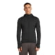 Icebreaker Merino Blend 200 RealFleece Descender Long Sleeve Zip Hoodie - Men's, Jet Heather/Black, 2XL, IBBA56VZ944XXL