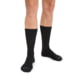 Icebreaker Lifestyle Fine Gauge Crew Socks - Men's, Black, Large/Extra Large, IB105116001LXL