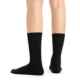 Icebreaker Lifestyle Fine Gauge Crew Socks - Womens, Black, Small, IB105253001SM