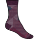 Icebreaker Lifestyle Fine Gauge Crew Socks - Women's, Nightshade/Crystal, Large/Extra Large, IB105304901LXL