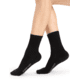Icebreaker Lifestyle Light Crew Socks - Womens, Black, Large, IBIBN313001L