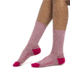 Icebreaker Lifestyle Light Crew Socks - Womens, Crystal/Electron Pink, Medium, IBIBN313A56M