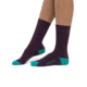 Icebreaker Lifestyle Light Crew Socks - Womens, Nightshade/Flux Green, Medium, IBIBN313915M