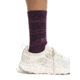Icebreaker Lifestyle Ultralight Crew Ski Backcountry Socks - Women's, Nghtshade/Loden/Snow/Temp, Large, IB105306984L