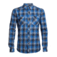 Icebreaker Lodge Long Sleeve Flannel Shirt - Men's-Pelorus/Stealth/Fossil-Small