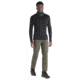 Icebreaker Men Merino 125 Cool-Lite Sphere LS Tee, Black, L, IB0A56ZL001L