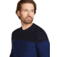 Icebreaker Men Waypoint Crewe Sweater, Midnight Navy/Royal Navy/CB, M, IB104328938M