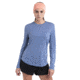 Icebreaker Merino 125 Cool-Lite Sphere III LS Tee - Womens, Kyanite, Large, IB0A56ZN885L