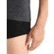 Icebreaker Merino 150 Anatomica SS Crewe - Mens, Jet Hthr, Large, IB103033011L