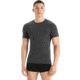 Icebreaker Merino 150 Anatomica SS Crewe - Mens, Jet Hthr, Large, IB103033011L