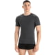 Icebreaker Merino 150 Anatomica SS Crewe - Men's, Jet Heather, Small, IB103033011S