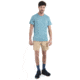 Icebreaker Merino 150 Tech Lite III SS Tee Cadence Paths - Mens, Cloud Ray, Medium, IB0A56WMA75M
