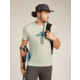 Icebreaker Merino 150 Tech Lite SS T-Shirt Cosy Camper - Mens, Ashen, 2XL, IB0A576E01TXXL