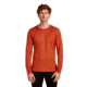 Icebreaker Merino 200 Oasis Long Sleeve Crew Thermal Top - Mens, Agate, Medium, IB1043650GSM
