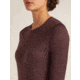 Icebreaker Merino 200 Oasis Long Sleeve Crew Thermal Top - Womens, Java, Medium, IB1043750GWM
