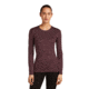 Icebreaker Merino 200 Oasis Long Sleeve Crew Thermal Top - Womens, Java, Medium, IB1043750GWM
