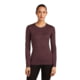 Icebreaker Merino 200 Oasis Long Sleeve Crew Thermal Top - Women's, Java, Medium, IB1043750GWM
