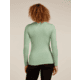 Icebreaker Merino 200 Oasis Long Sleeve Crew Thermal Top - Womens, Seaglass, Small, IB1043750GZS
