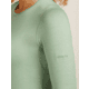 Icebreaker Merino 200 Oasis Long Sleeve Crew Thermal Top - Womens, Seaglass, Small, IB1043750GZS