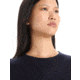 Icebreaker Merino 200 Oasis LS Crewe - Womens, Midnight Navy, Extra Large, IB104375401XL