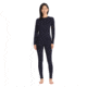 Icebreaker Merino 200 Oasis LS Crewe - Womens, Midnight Navy, Extra Large, IB104375401XL