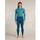 Icebreaker Merino 200 ZoneKnit Long Sleeve Crew Thermal Top - Mens, Atlantis/Topaz/CB, Extra Large, IB0A579O0J7XL