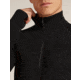 Icebreaker Merino 200 ZoneKnit Long Sleeve Half Zip Thermal Top - Mens, Black, Large, IB0A57CH001L