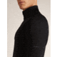 Icebreaker Merino 200 ZoneKnit Long Sleeve Half Zip Thermal Top - Mens, Black, Large, IB0A57CH001L