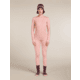 Icebreaker Merino 260 Tech Long Sleeve Crew Thermal Top - Womens, Blush, Large, IB1043870GUL