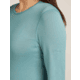 Icebreaker Merino 260 Tech Long Sleeve Crew Thermal Top - Womens, Hydro, Small, IB104387451S