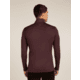 Icebreaker Merino 260 Tech Long Sleeve Half Zip Thermal Top - Mens, Java, Extra Large, IBB043720GWXL