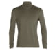 Icebreaker Merino 260 Tech Long Sleeve Half Zip Thermal Top - Men's, Loden, Extra Large, IBB04372069XL